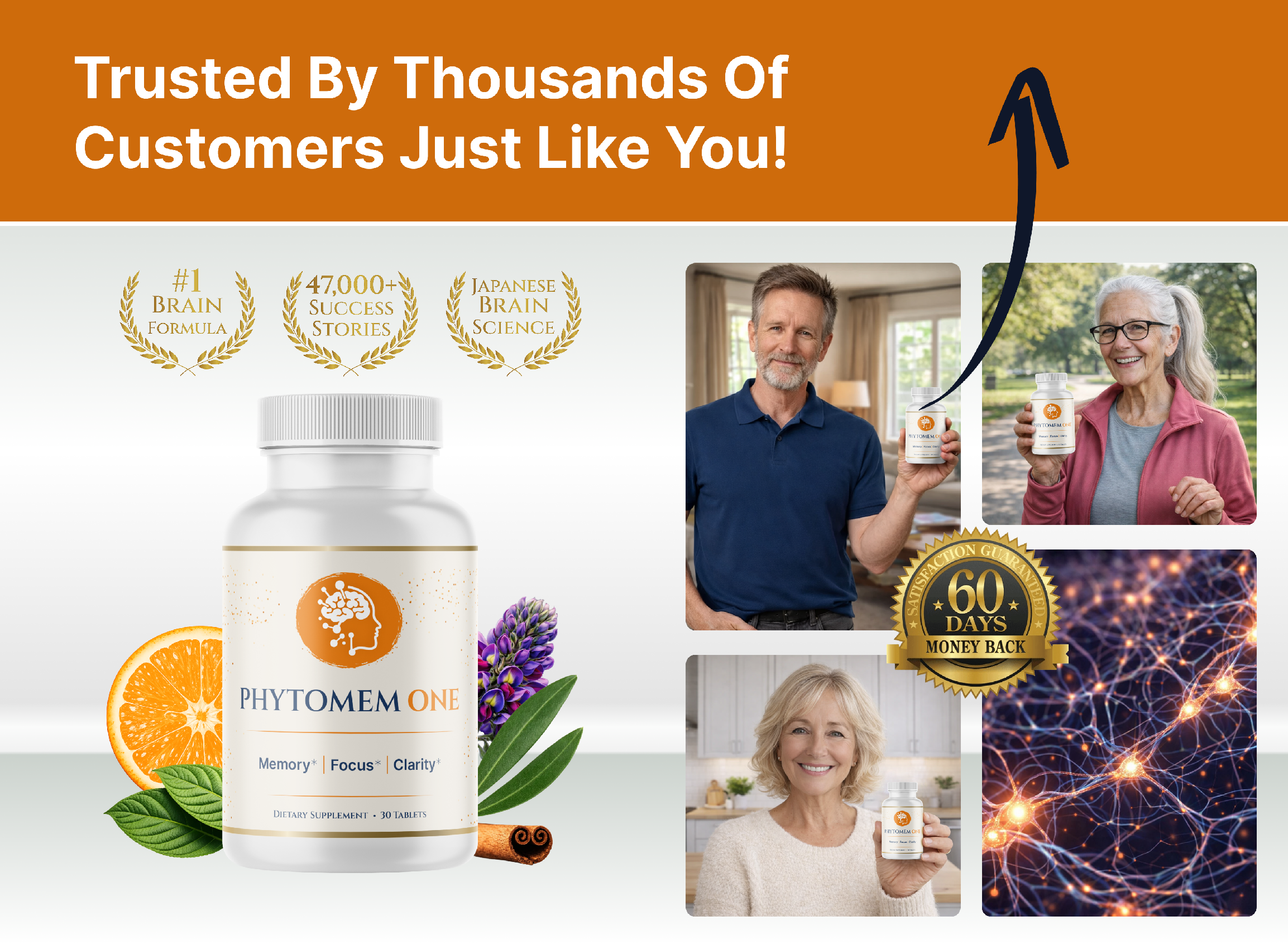 Trusted By Thousands Of Customers Just Like You! - Phytomem One